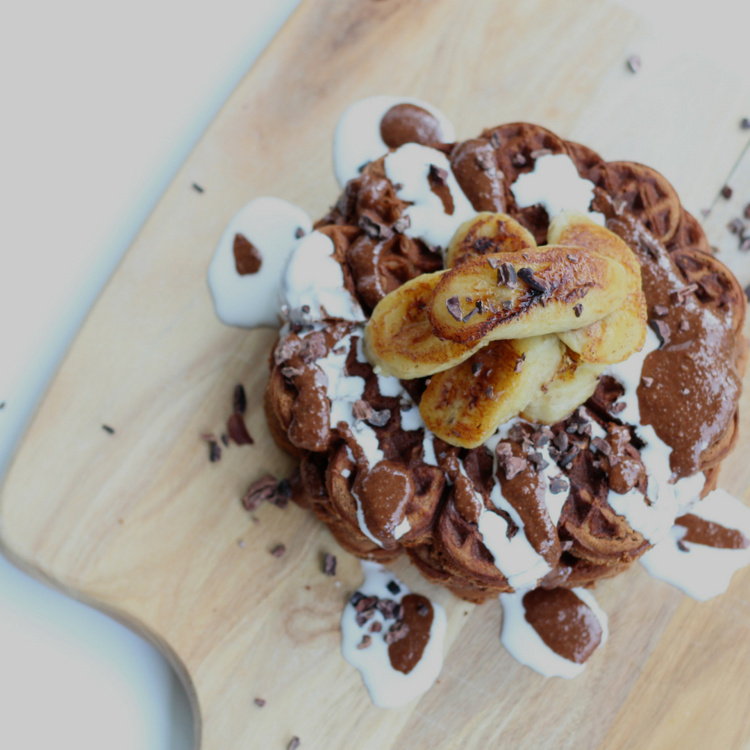 PALEO CHOCOLATE WAFFLES