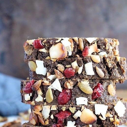 CHOCOLATE GOLDEN SPICED BANANA BREAD