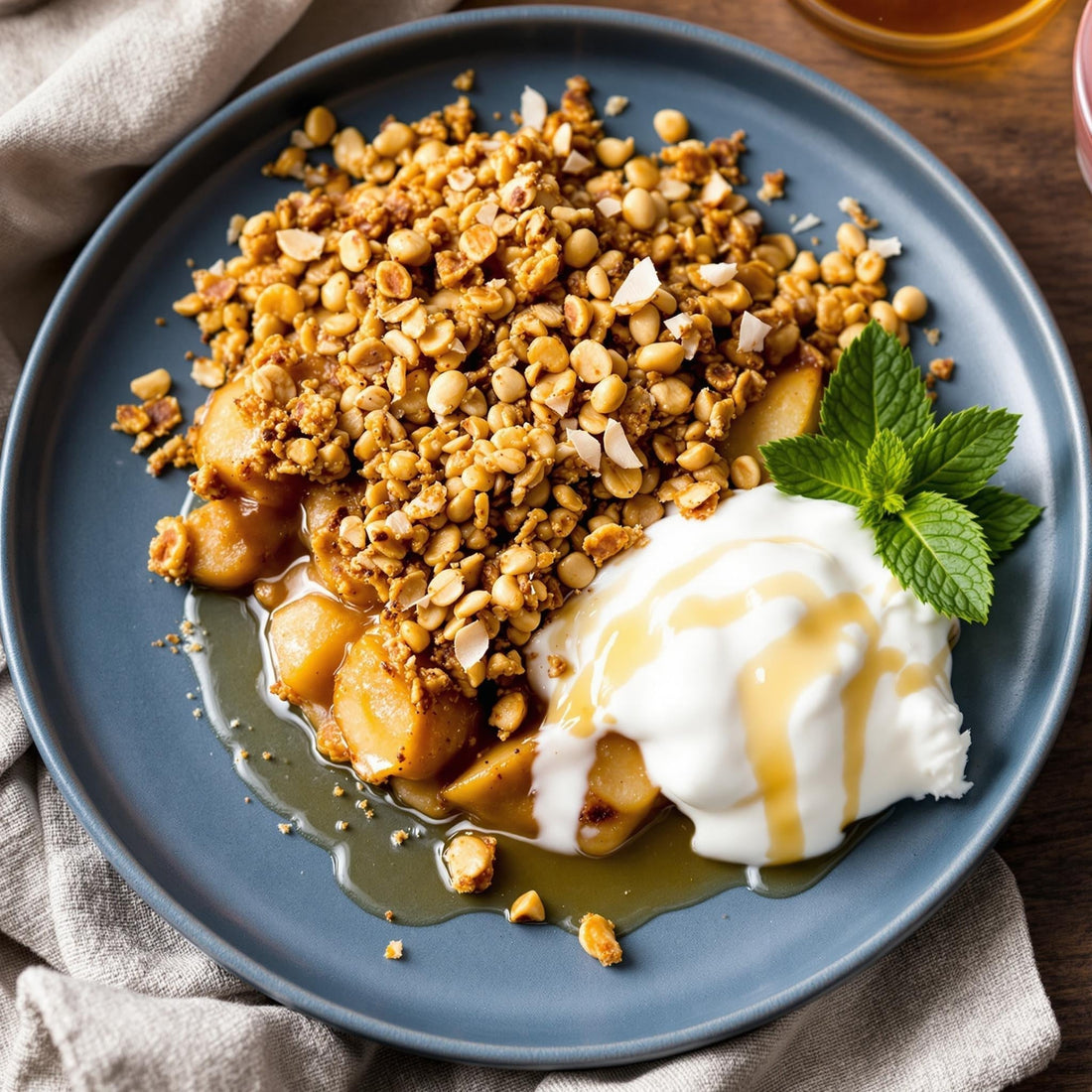 WARM APPLE CRUMBLE