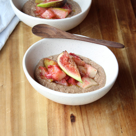 FIG, PEAR & RHUBARB PORRIDGE