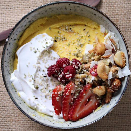 FERMENTED KETO MANGO SMOOTHIE BOWL