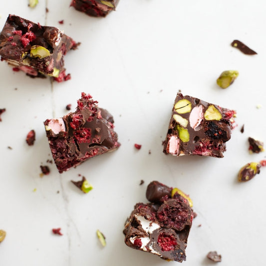HEALTHY CHRISTMAS ROCKY ROAD
