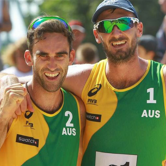 TEAM SCHUMANN MCHUGH - GOLD MEDALIST BEACH VOLLEYBALL TEAM