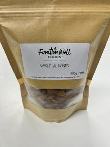 ALMONDS - Whole Natural 500g