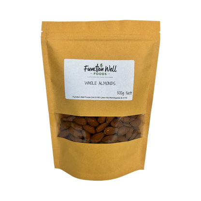 Natural Almonds - Whole 500g