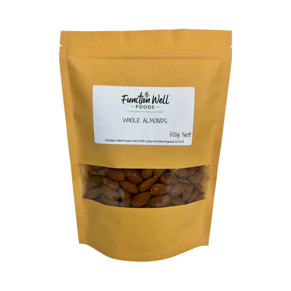 Natural Almonds - Whole 500g