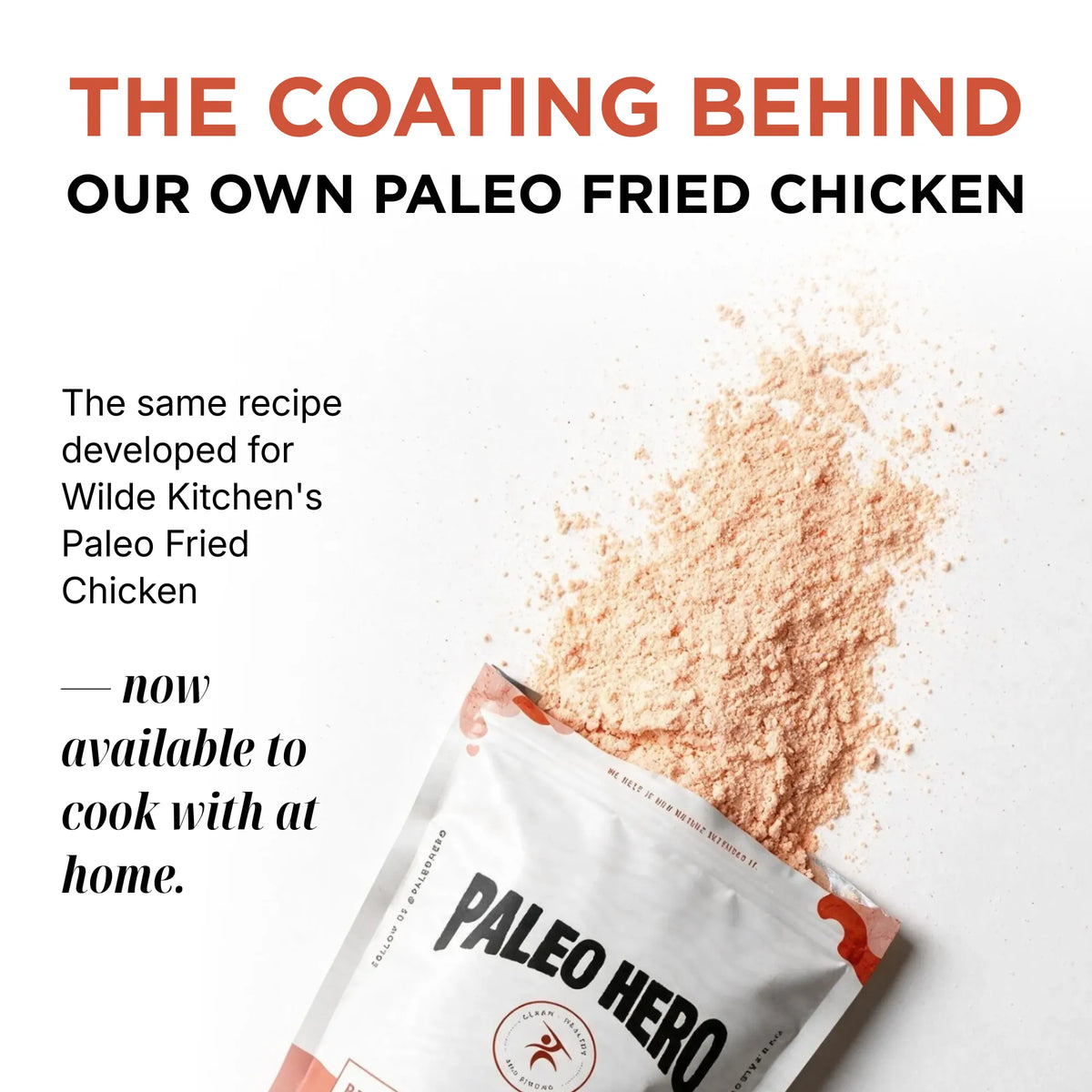 Paleo Hero Primal Crunch Coating - Southern Spice: the seasoned mix used for Paleo fried chicken.