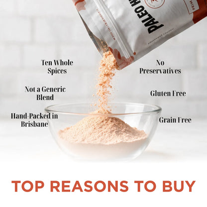 Paleo Hero Primal Crunch Coating - Southern Spice: the spice blend and gluten-free, grain-free product benefits.