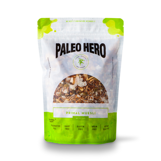 bag of muesli on a transparent background